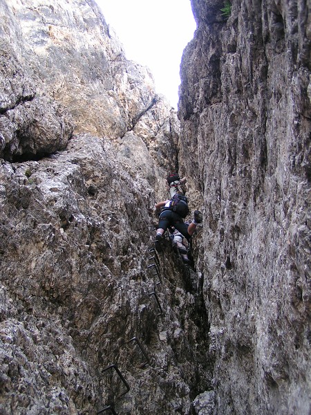 FERRATA POSSNECKER NA SELLASPITZE 2941 M  